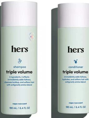 Hers Thickening Hair Shampoo 6.4 Fl Oz & Conditioner 6.4 Fl Oz Set